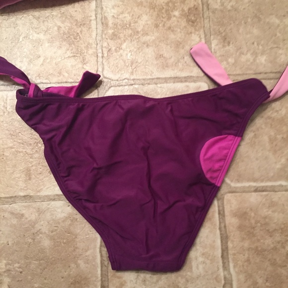 Xhilaration | purple polka dot bikinis - Picture 3 of 3